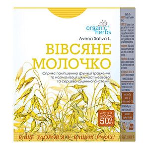 Фиточай Organic Herbs Овсяное Молочко 50г