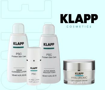 Скидка -20% на косметику Klapp