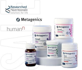 Скидки до -40% на продукцию Metagenics, Researched Nutritionals, HumanN