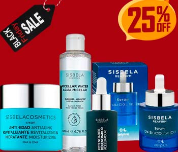 Чорна п'ятниця! Знижка 25% на продукцію ТМ Sisbela