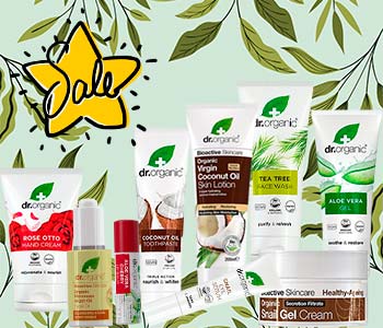 Знижка 40% на продукцію Dr.Organic, Велика Британія