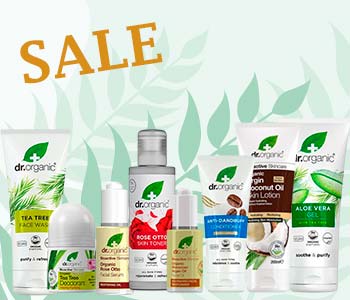 Знижка -40% на продукцію ТМ Dr.Organic
