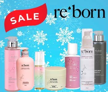 Знижка 50% на всі засоби Re-Born