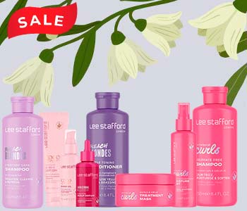 Весенняя скидка -30% на косметику Lee Stafford, Великобритания