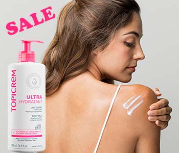 Знижка 20% на ультразволожувальне молочко для тіла Topicrem®