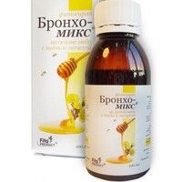 Бронхо-Микс на основе меда с мать-мачехой фитосироп 100 мл