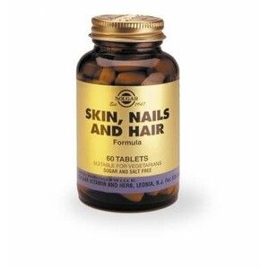 Вітаміни для розкішного волосся, шкіри та нігтів Solgar №60