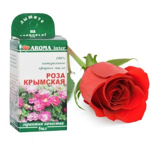 Ефірна олія Троянда кримська 5 мл - Фото