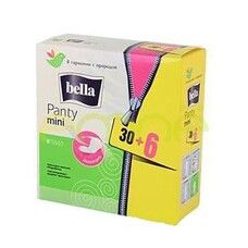 Прокладки гігієнічні щоденні Белла Панті Міні / Bella Panty Mini №30 + 6 - Фото