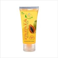 Гель для умывания с папайя солнцезащитное SPF 20 Papaya Skin Whitening Face Wash 60 мл - Фото