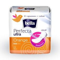 Прокладки гигиенические Белла Перфекта Орандж / Bella Perfecta Ultra Orange №12 - Фото