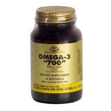 Омега-3 Solgar 700 подвійна ЕПК, ДГК капсули 700 мг №30 - Фото