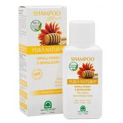 Шампунь с медом, прополисом и цветочной пыльцой 250мл - Фото