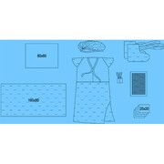 Комплект одежды акушерский и покрытие операционное с бахилами №10 - Фото