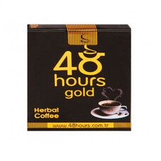 Афродизиак Напиток кофейный растворимый с экстрактом женьшеня 48 hours 20г - Фото