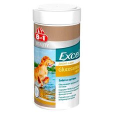 Excel Glucosamine + MSM 8in1 для здоров'я суглобів у собак 55 таблеток - Фото