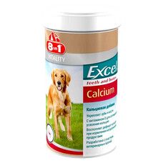 Excel Calcium 8in1 для зміцнення зубів та кісток у собак 155 таблеток/100ml - Фото
