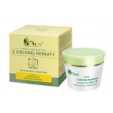 Крем для сухой и чувствительной кожи с экстрактом зеленого чая и коензимом Q10+R 50 мл - Фото
