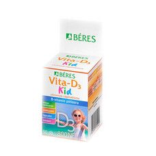 Витамины детские Береш Вита-Д3 Кид жевательные таблетки №50 - Фото