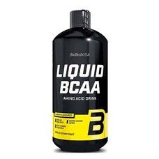 Амінокислотний комплекс BCAA Liquid BioTech 1000 мл лимон - Фото