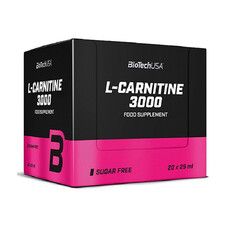 Л-карнитин (L-Carnitine) BioTech 3000 20 x 25мл Апельсин - Фото