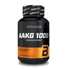 Спортивная добавка Biotech BT AAKG 1000 мг 100 таблеток - Фото
