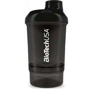 Шейкер Biotech Wave+ Nano shaker 300 мл + 150 мл черный - Фото