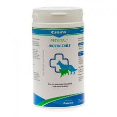 PETVITAL Biotin-Tabs для привередливых собак и котов 100 г - Фото