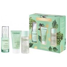 Набір Caudalie Vinopure Anti-Blemish Mission (Сироватка 30 мл + Желе для очищення шкіри 30 мл + Тонік, що очищає 50 мл) - Фото