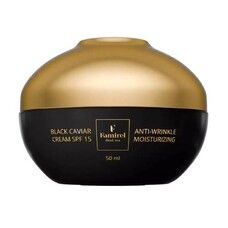 Famirel Крем для лица против морщин увлажняющий с экстрактом черной икры SPF15 50 мл - Фото