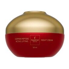 Famirel Ночной крем для лица лифтинг актив с пептидами меди Copper Peptide 50 мл - Фото