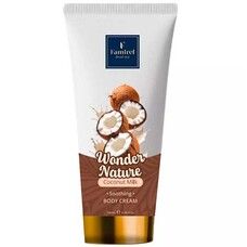 Famirel Wonder Nature крем для тіла Кокосове молоко заспокійливий 180 мл - Фото