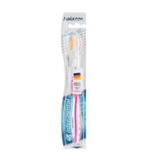 Зубная щетка средне-мягкая (розовая, серая, синяя, бирюзовая) Halazon - Фото