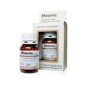 Молекулярная диетическая добавка Melaniq® для восстановления цвета седых волос 90 капс - Фото
