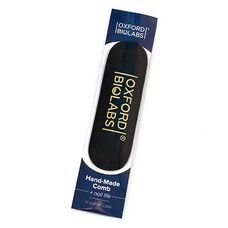 Пластмассовый гребень ручной работы Oxford Biolabs® в наборе с пилочкой для ногтей - Фото