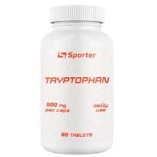 Амінокислота L-Tryptophan Sporter 500 мг 90 таблеток - Фото