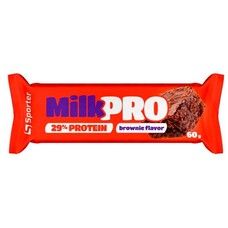 Батончик Sporter MILK PRO 29% protein со вкусом брауни (1/24) 60 г - Фото