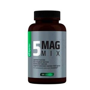 Магний 5 MAG MIX Sporter 120 таблеток