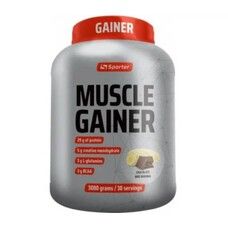 Muscle Gainer Sporter шоколад із бананом 3 кг Muscle Gainer Sporter шоколад із бананом 3 кг - Фото