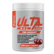 Ulta Max Pre-Workout + сaffeine Sporter смак вишня 370 г Ulta Max Pre-Workout + сaffeine Sporter смак вишня 370 г - Фото