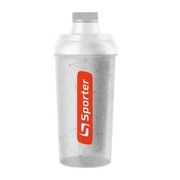 Шейкер Sporter прозрачный белый 700 мл - Фото