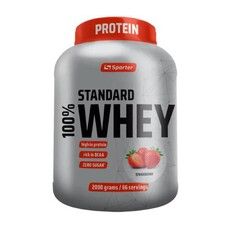 100% Standard Whey Sporter клубника 2 кг 100% Standard Whey Sporter клубника 2 кг - Фото