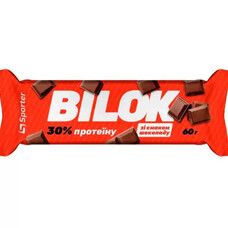 Батончик BILOK 30% протеина шоколад (1/24) 60 г - Фото