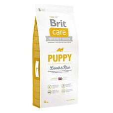 Сухой корм для щенков всех пород Brit Care Puppy All Breed Lamb & Rice 12 кг - Фото