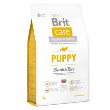 Сухой корм для щенков всех пород Brit Care Puppy All Breed Lamb & Rice 3 кг - Фото