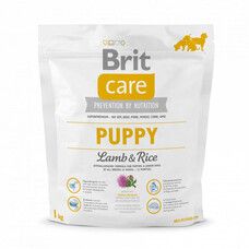 Сухой корм для щенков всех пород Brit Care Puppy All Breed Lamb & Rice 1 кг - Фото