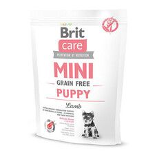 Сухой корм для щенков миниатюрных пород Brit Care Mini Grain Free Puppy 0.4 кг - Фото