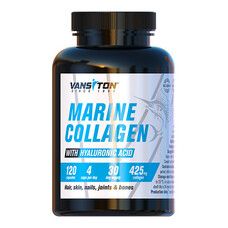 Коллаген морской с гиалуроновой кислотой 120 капсул ТМ Ванситон / Vansiton - Фото