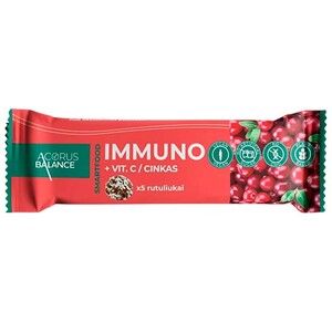 Снек для поддержки иммунитета Витамин С и цинк Immuno snack vitamin C zinc 5х9 г