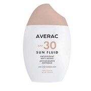 Тонуючий сонцезахисний флюїд Averac Sun Fluid SPF 30 With Color Ultralight 50 мл - Фото